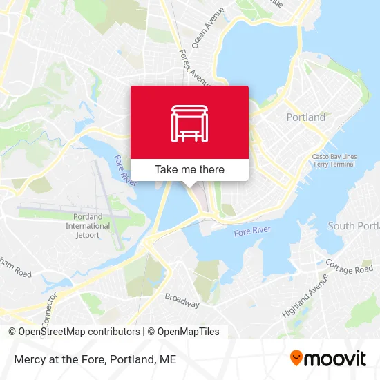 Mercy at the Fore map