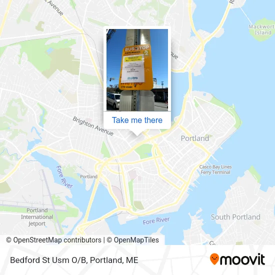 Mapa de Bedford St Usm O/B