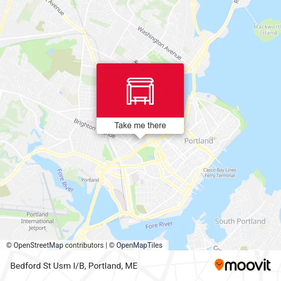 Mapa de Bedford St Usm I/B