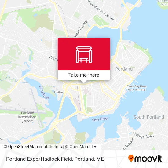 Mapa de Portland Expo/Hadlock Field