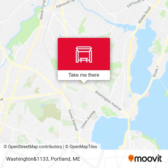 Washington&1133 map