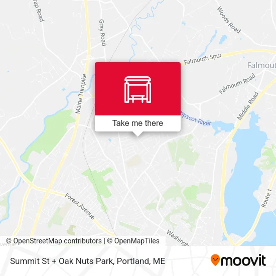 Mapa de Summit St + Oak Nuts Park