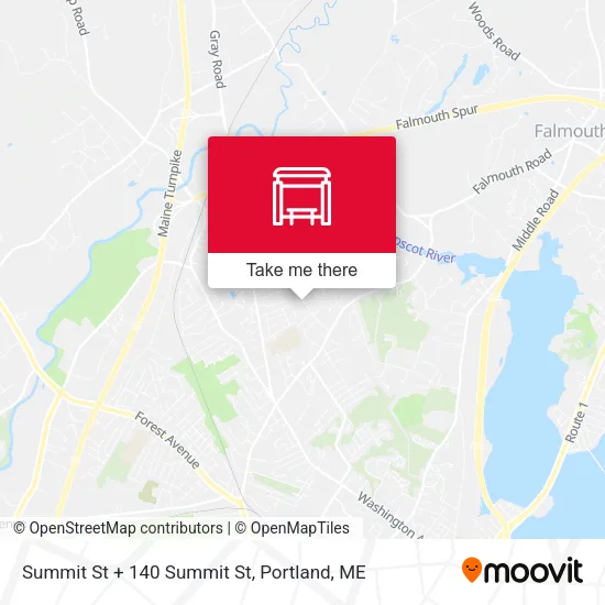 Mapa de Summit St + 140 Summit St