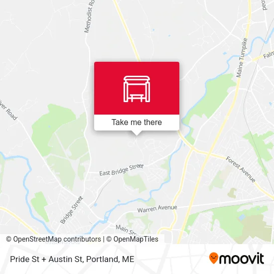 Mapa de Pride St + Austin St