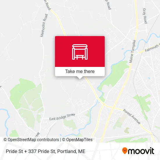 Mapa de Pride St + 337 Pride St