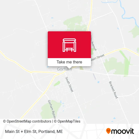 Mapa de Main St + Elm St