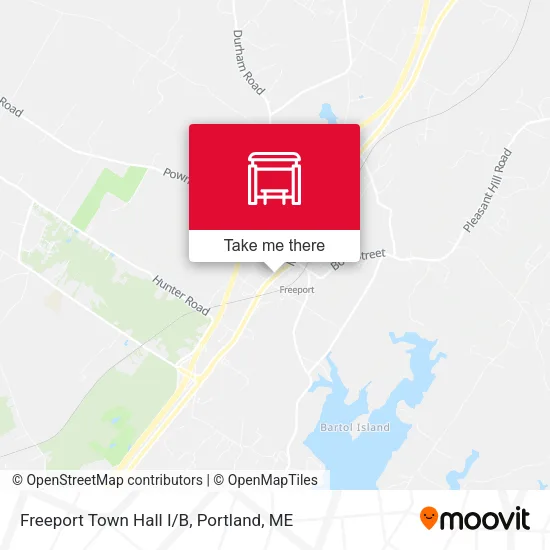 Mapa de Freeport Town Hall I/B