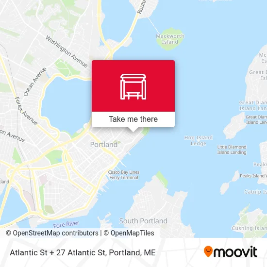 Atlantic St + 27 Atlantic St map