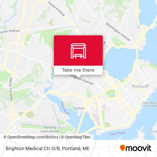 Mapa de Brighton Medical Ctr O/B