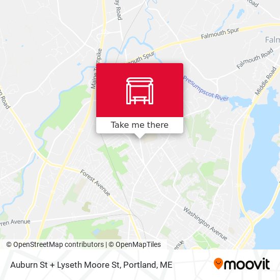 Mapa de Auburn St + Lyseth Moore St