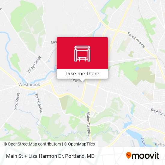 Mapa de Main St + Liza Harmon Dr