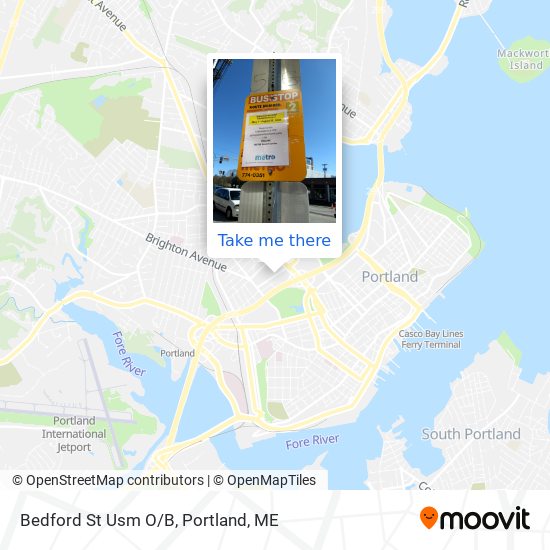 Bedford St Usm O/B map