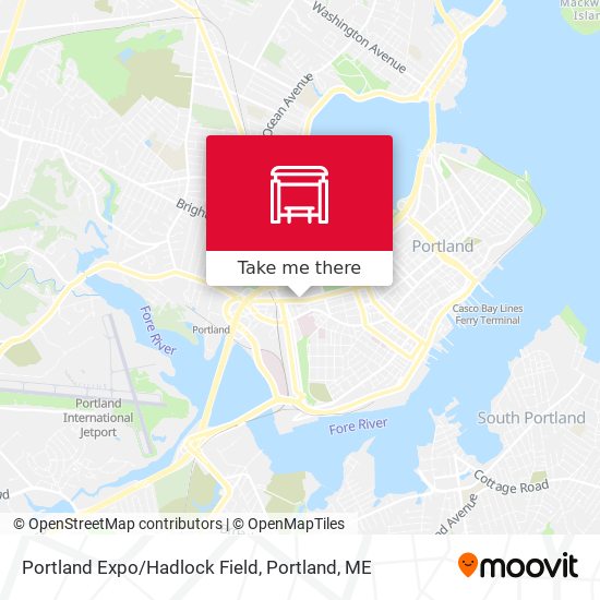 Portland Expo/Hadlock Field map