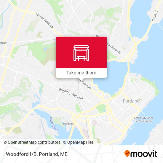 Woodford I/B map