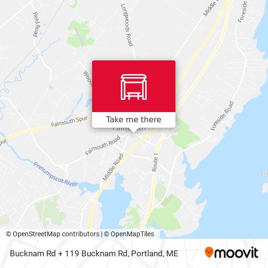 Mapa de Bucknam Rd + 119 Bucknam Rd