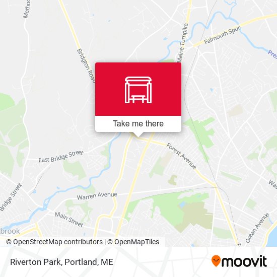 Riverton Park map