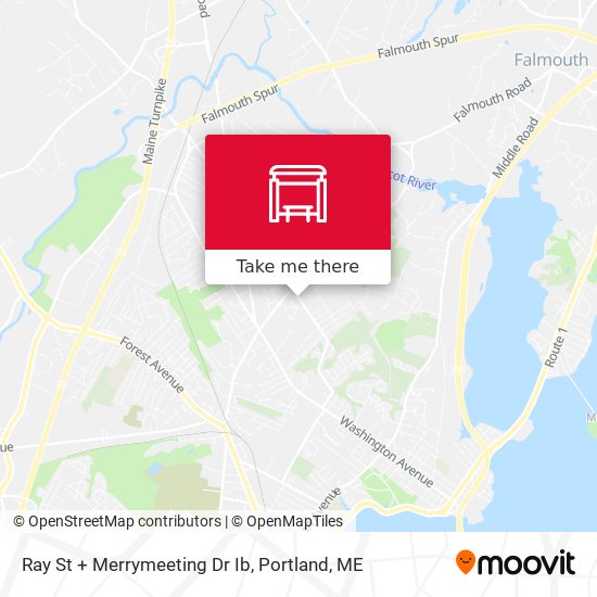 Ray St + Merrymeeting Dr Ib map