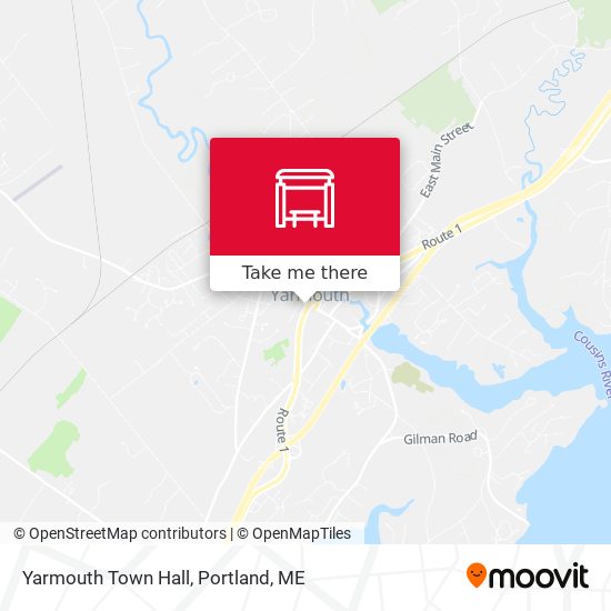 Yarmouth Town Hall map
