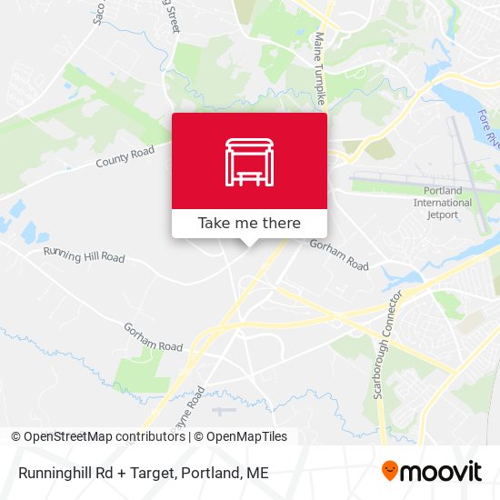 Runninghill Rd + Target map