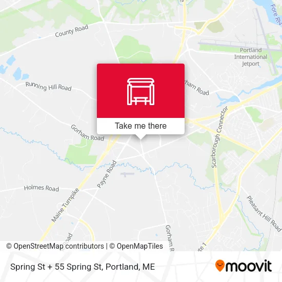 Mapa de Spring St + 55 Spring St