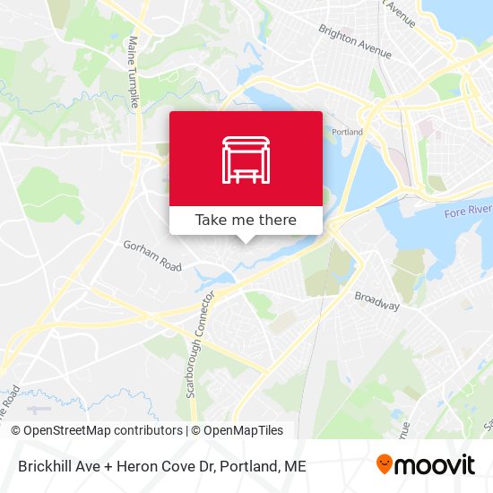 Mapa de Brickhill Ave + Heron Cove Dr