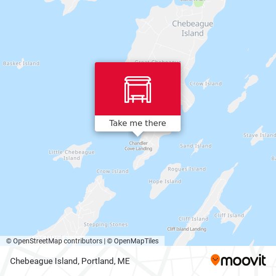 Chebeague Island map
