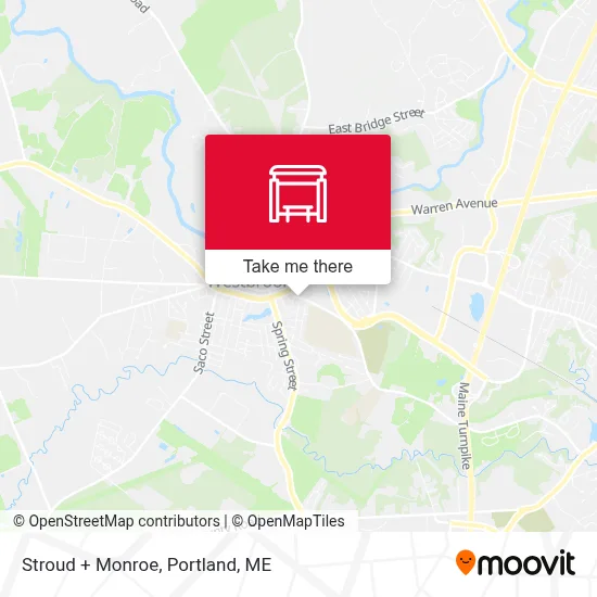 Stroud + Monroe map