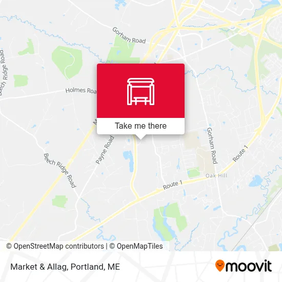 Market & Allag map