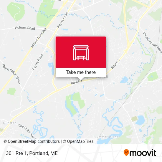 301 Rte 1 map