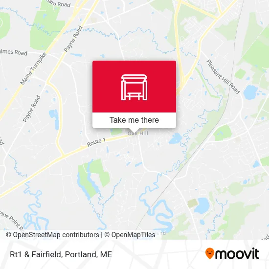 Rt1 & Fairfield map
