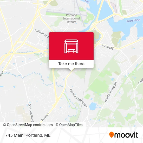 745 Main map