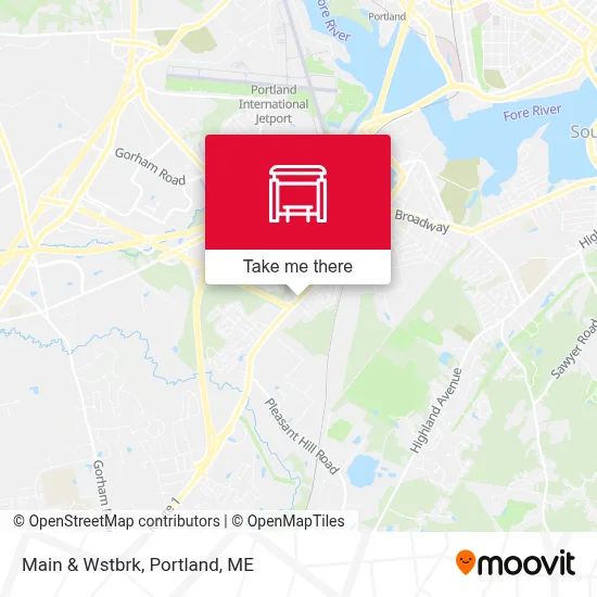 Main & Wstbrk map