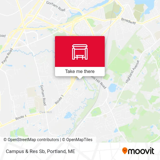 Campus & Res Sb map