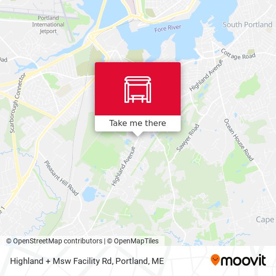 Mapa de Highland + Msw Facility Rd