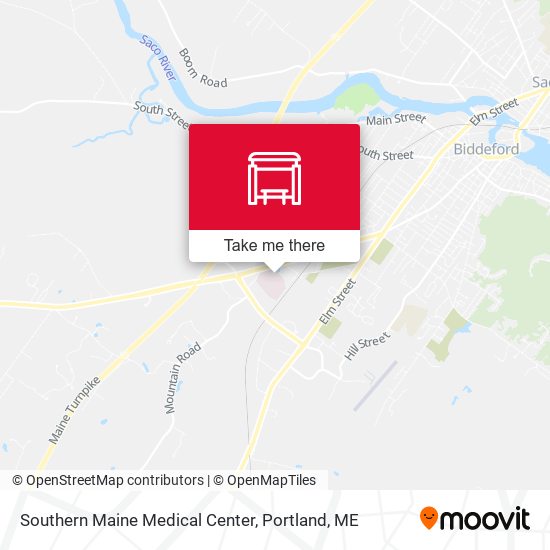 Mapa de Southern Maine Medical Center
