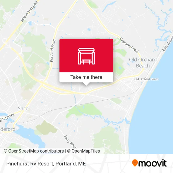 Pinehurst Rv Resort map