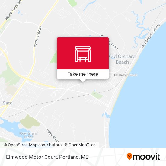Mapa de Elmwood Motor Court