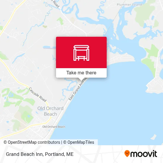 Grand Beach Inn map