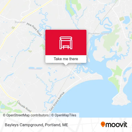 Bayleys Campground map