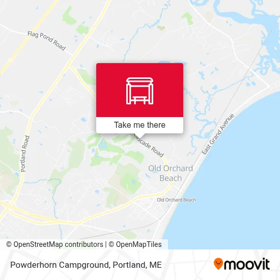 Powderhorn Campground map