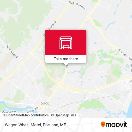 Wagon Wheel Motel map