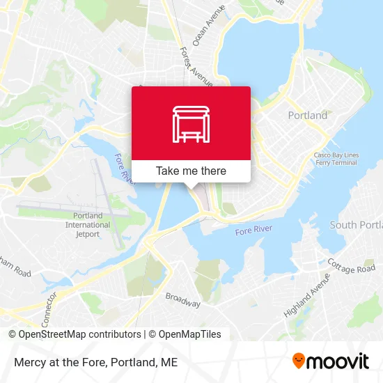 Mercy at the Fore map