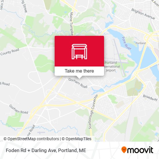 Foden Rd + Darling Ave map