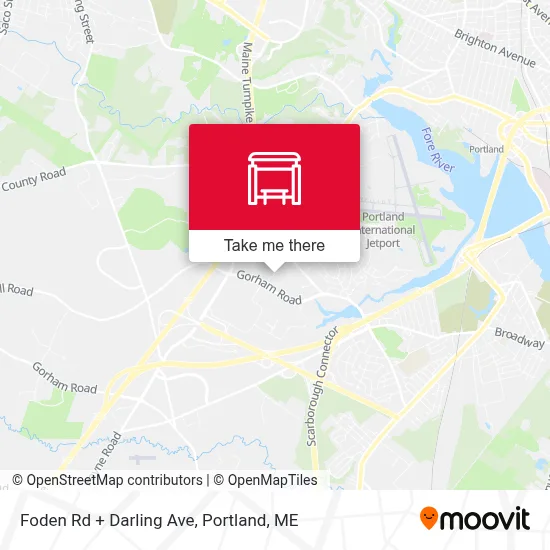 Foden Rd + Darling Ave map