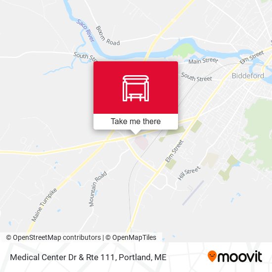 Medical Center Dr & Rte 111 map