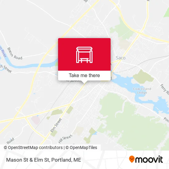 Mapa de Mason St & Elm St