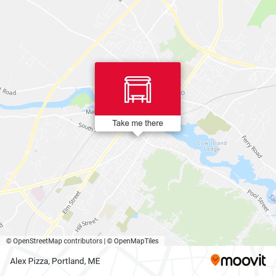 Alex Pizza map