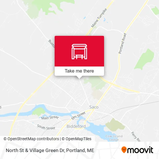 Mapa de North St & Village Green Dr