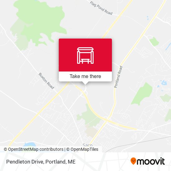 Pendleton Drive map