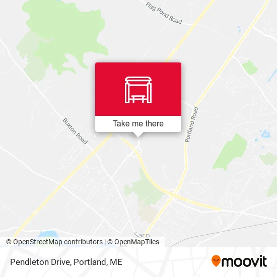 Mapa de Pendleton Drive